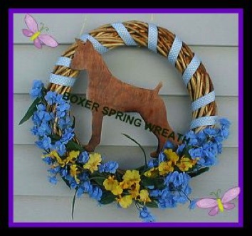 WINTER HUSKY WREATH